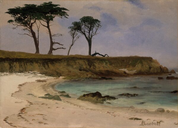 Sea Cove - by Albert Bierstadt