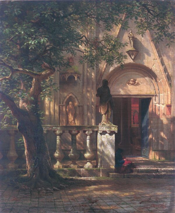 Sunlight and Shadow - by Albert Bierstadt