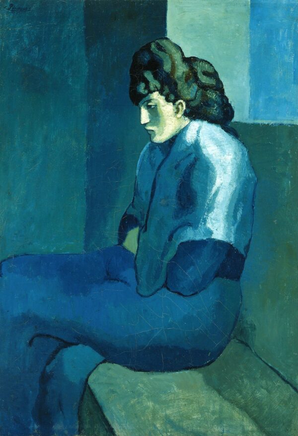 Melancholy Woman - by Pablo Picasso