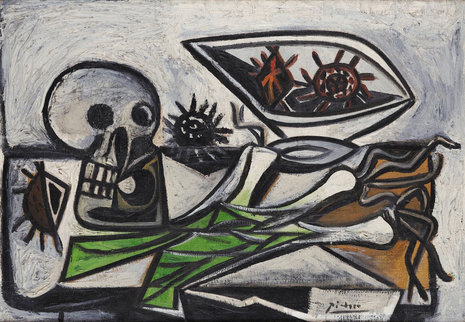 Still life - by Pablo Picasso