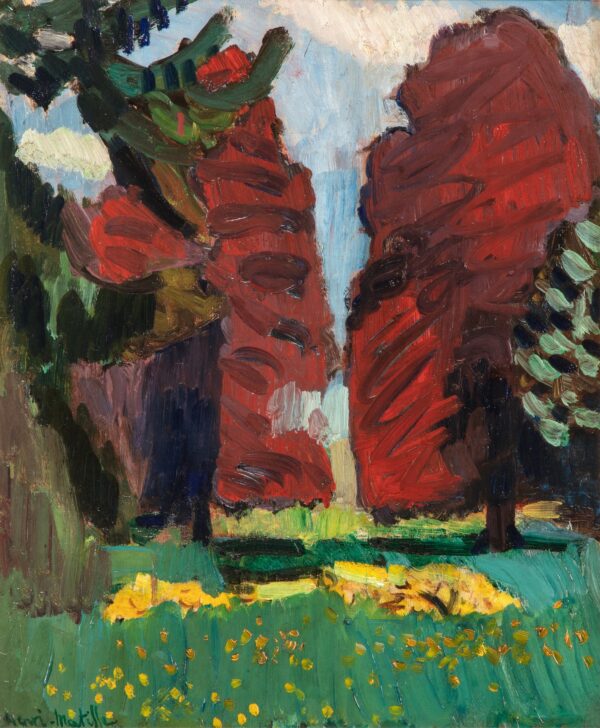 Purple Beeches - by Henri Matisse