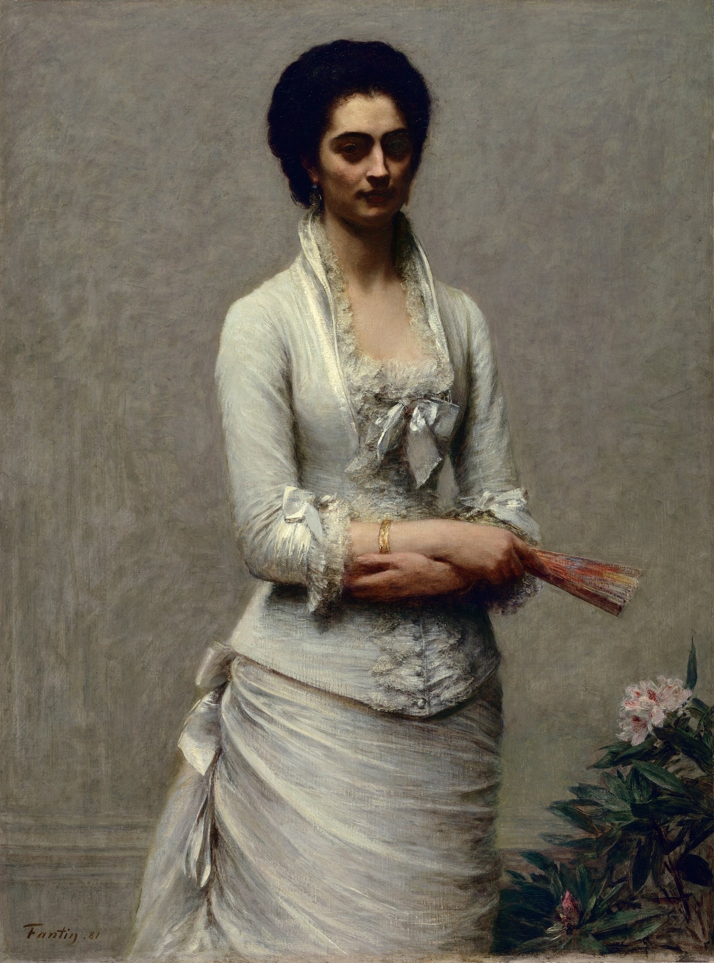 Portrait of Eva Callimachi-Cartargi - by Henri Fantin-Latour