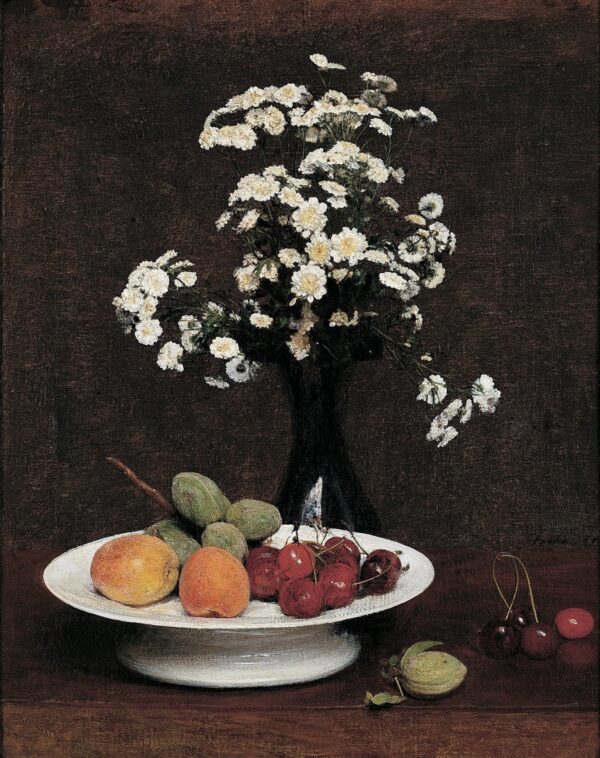 Still Life - by Henri Fantin-Latour