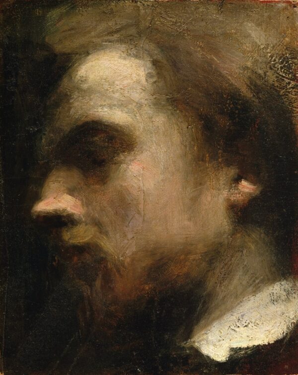 Self-Portrait - by Henri Fantin-Latour