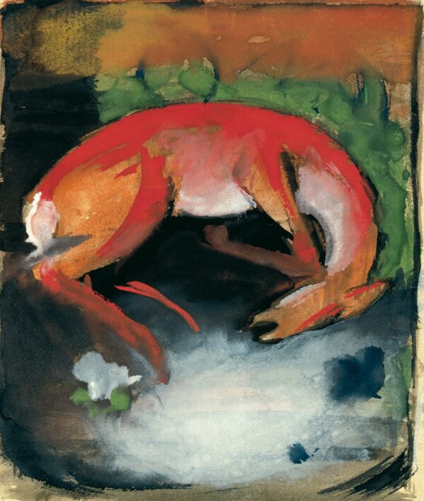 Killed Dear - by Franz Marc