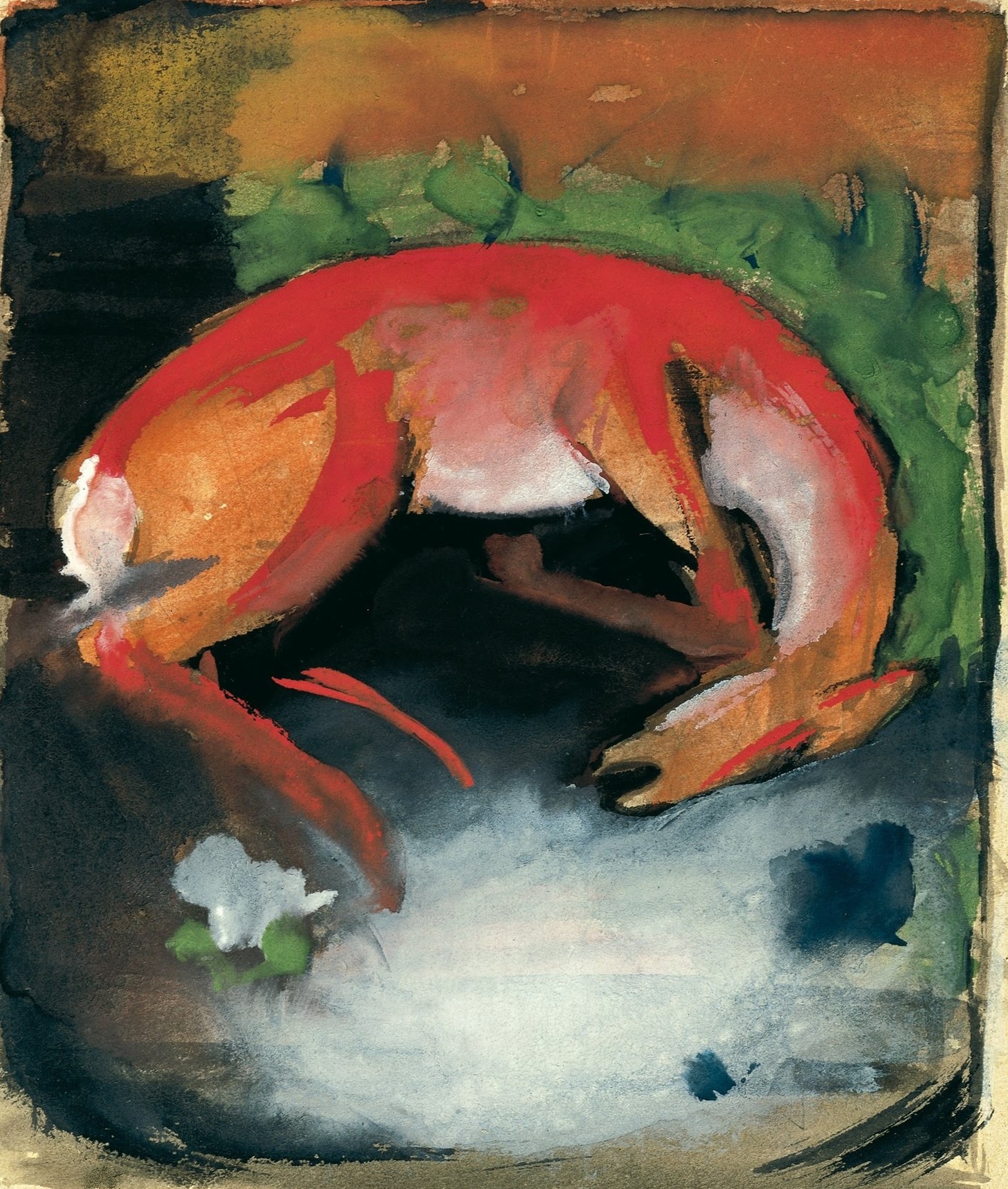 Killed Dear - by Franz Marc