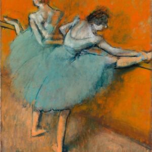 Dancers at the Barre - by Edgar Degas