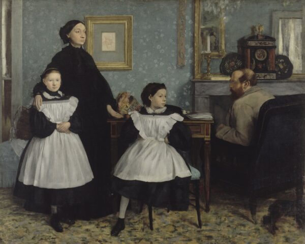 The Bellelli Family - by Edgar Degas