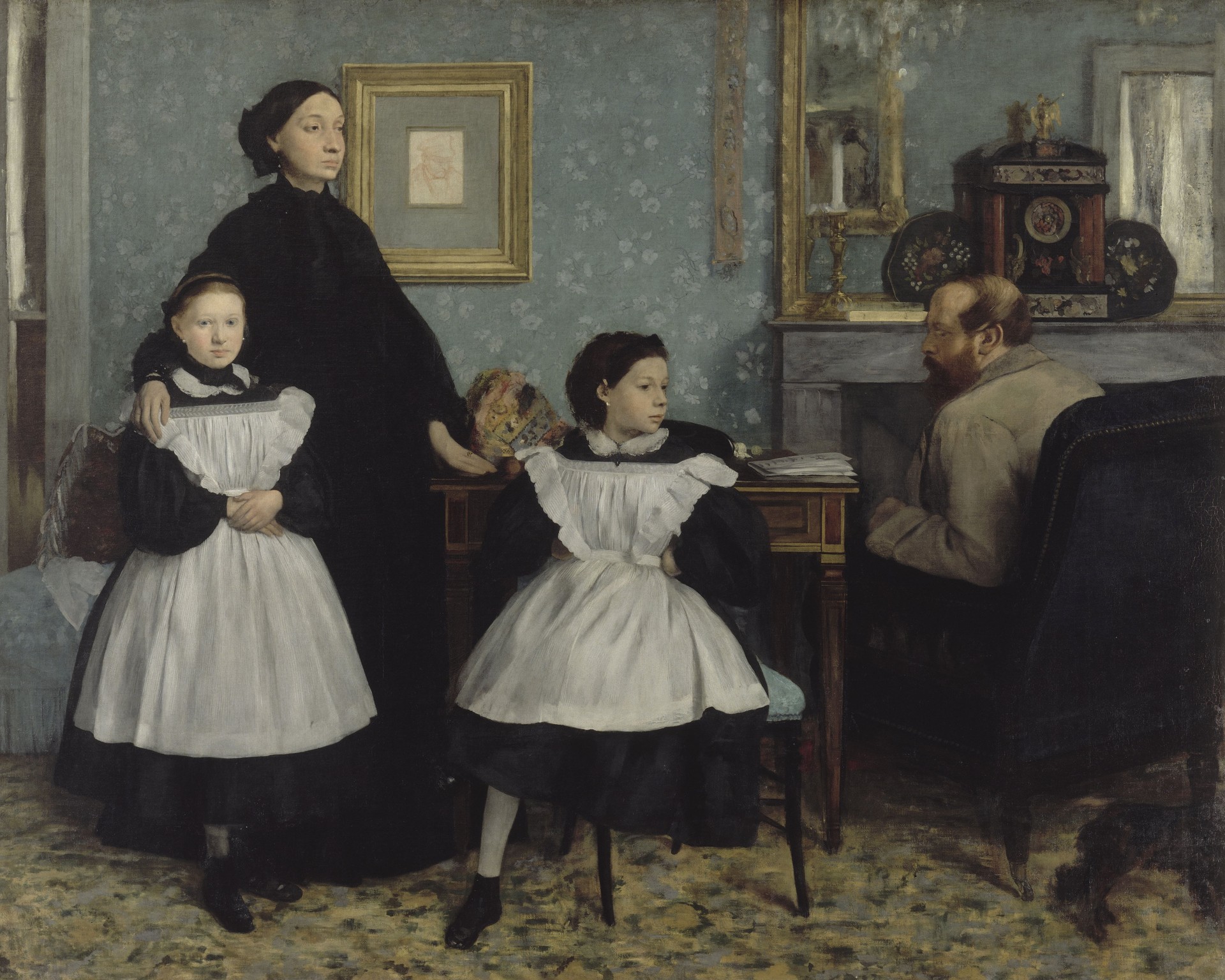 The Bellelli Family - by Edgar Degas