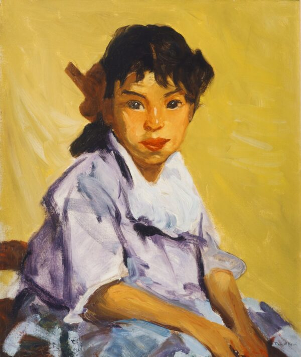 Mexican Girl, Lucinda - by Robert Henri
