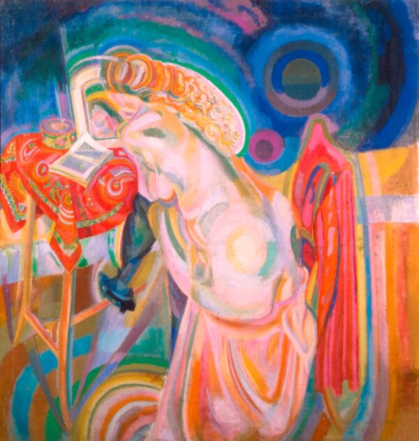 Femme Nue Lisant - Robert Delaunay