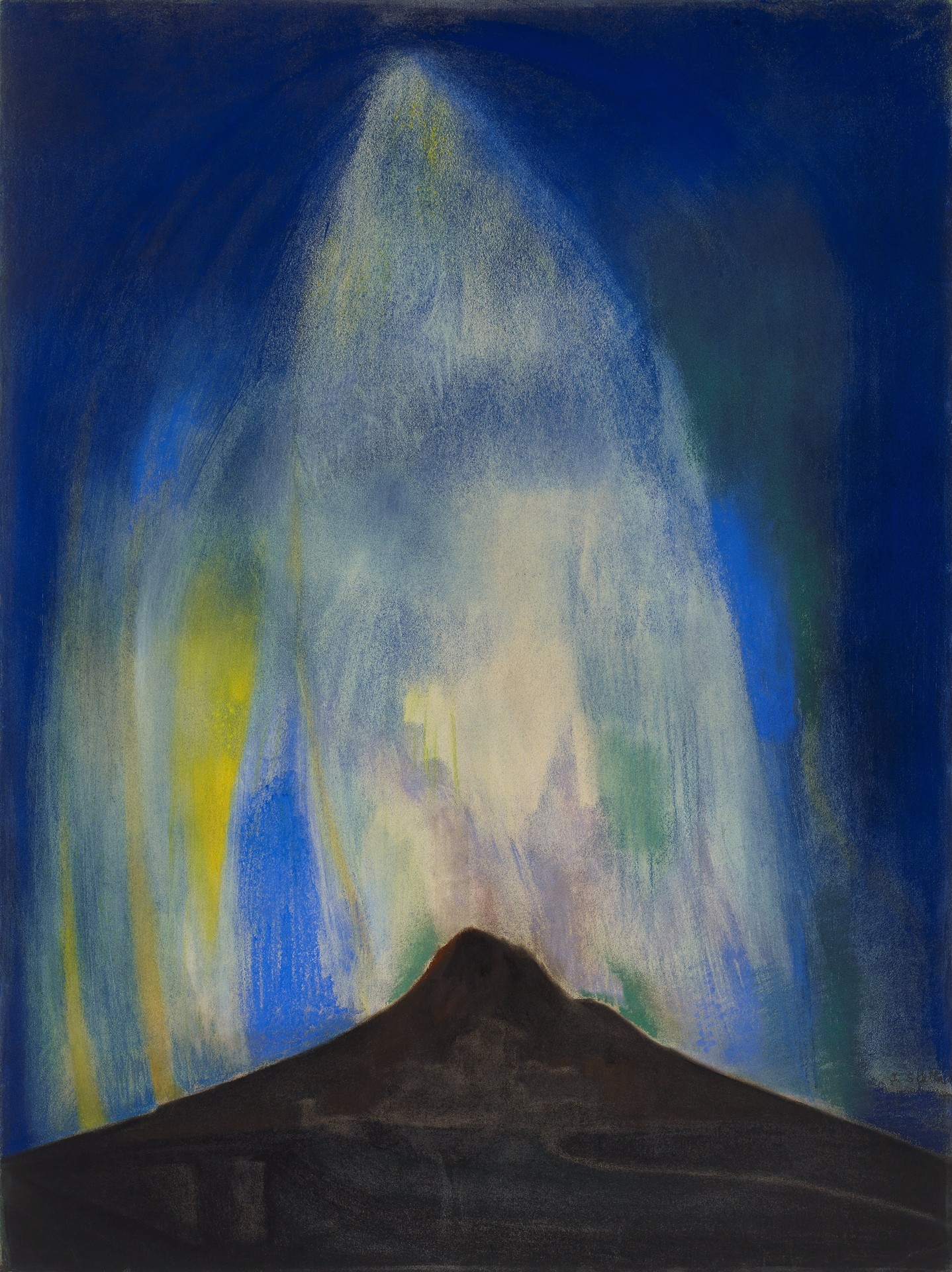 Pyrotechnic Fires - by Joseph Stella