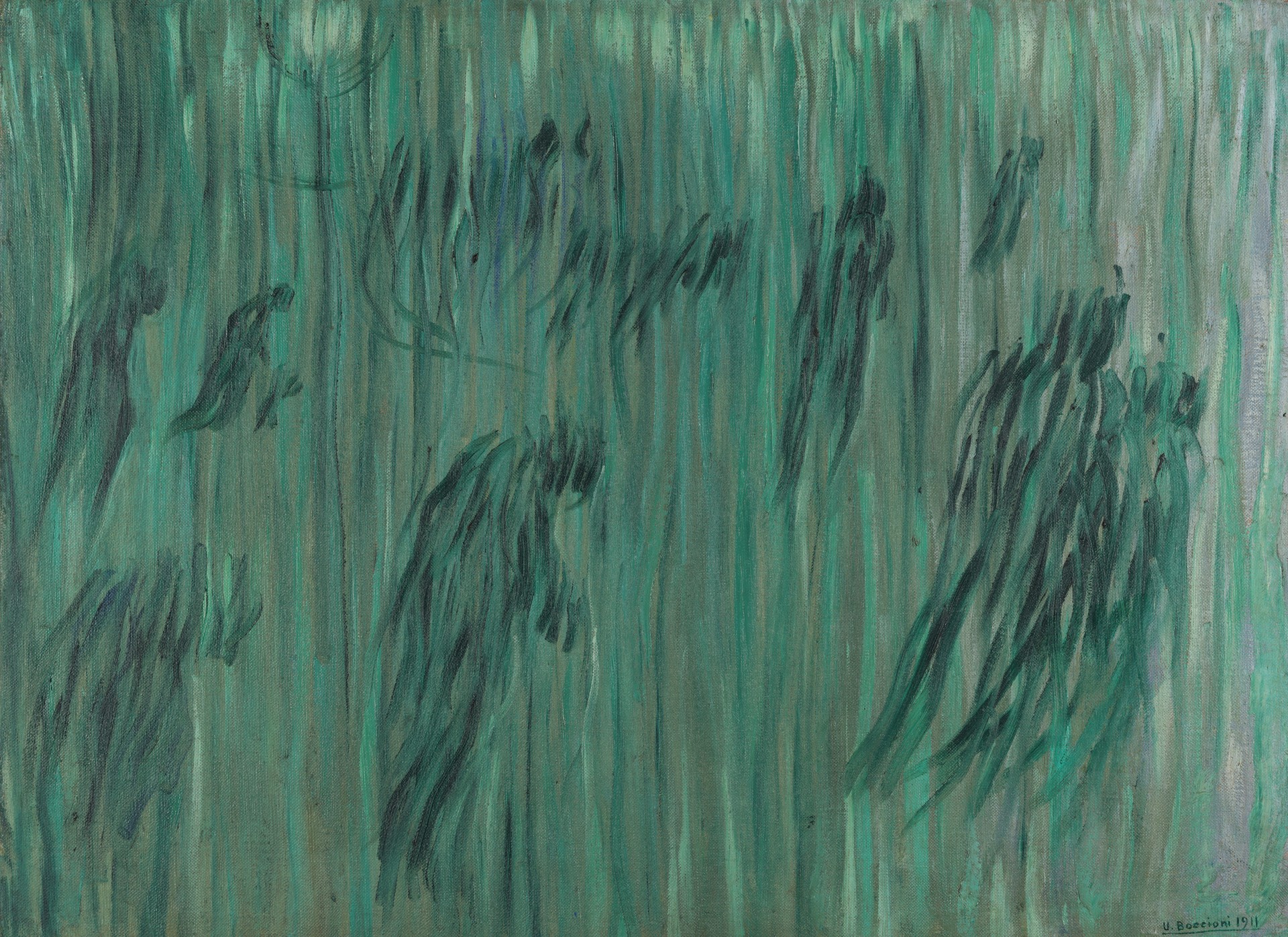 Stati d'animo - Quelli che restano - by Umberto Boccioni
