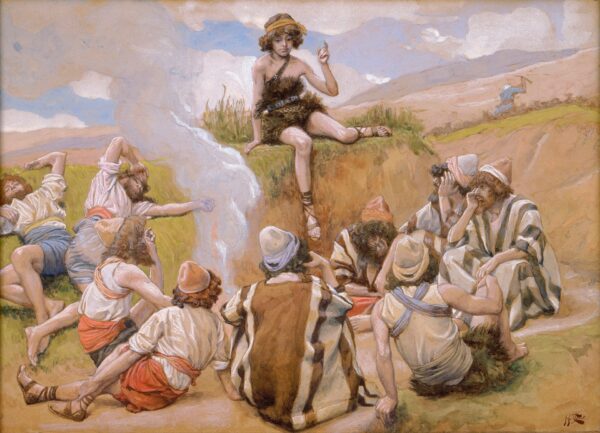 Joseph Reveals His Dream to His Brethren - by James Tissot
