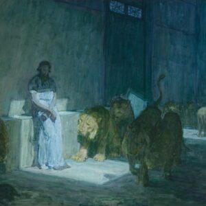 Daniel in the Lions' Den - by Henry Ossawa Tanner