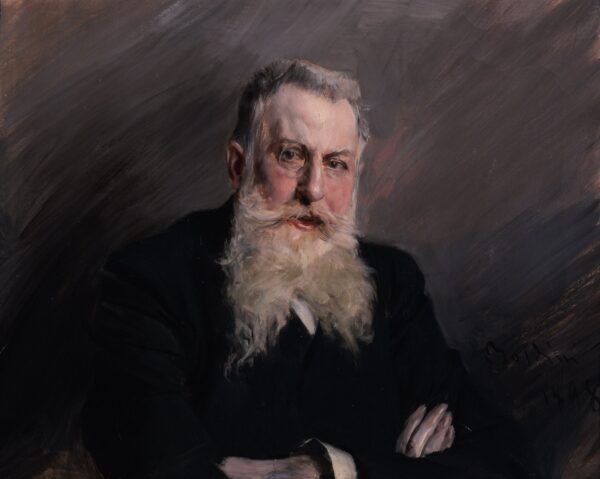 Portrait of Antonio Starrabba - by Giovanni Boldini