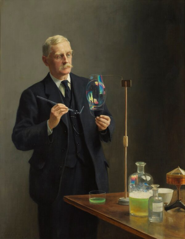 Portrait of Charles Vernon Boys - by John Collier