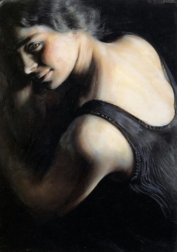 The doubt - by Giacomo Balla