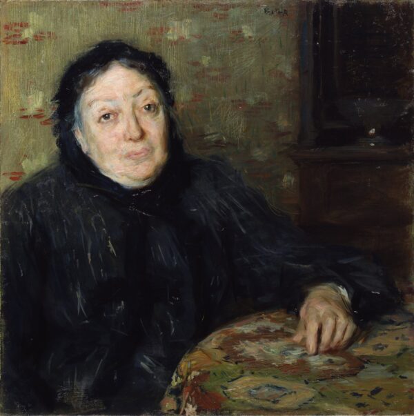 Portrait of Clelia Ghedini Marani - by Giacomo Balla