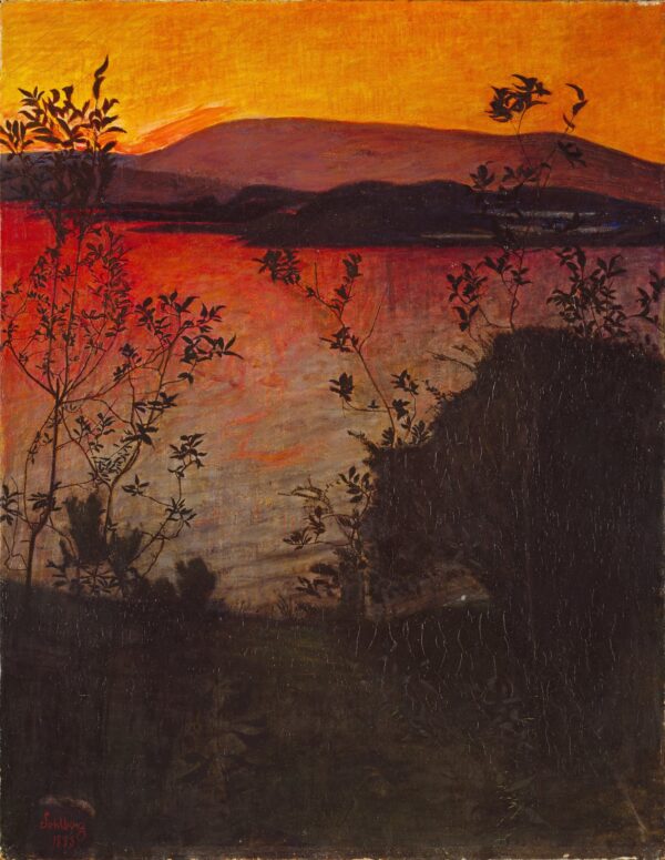 Evening Glow - Harald Sohlberg
