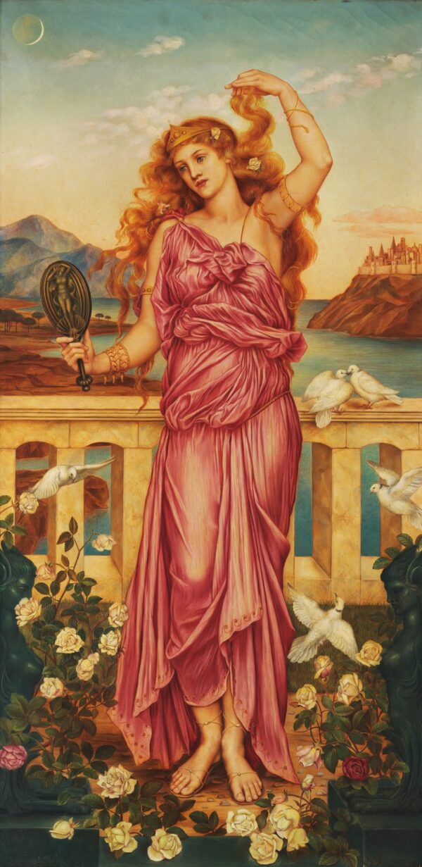 Helen of Troy - by Evelyn De Morgan