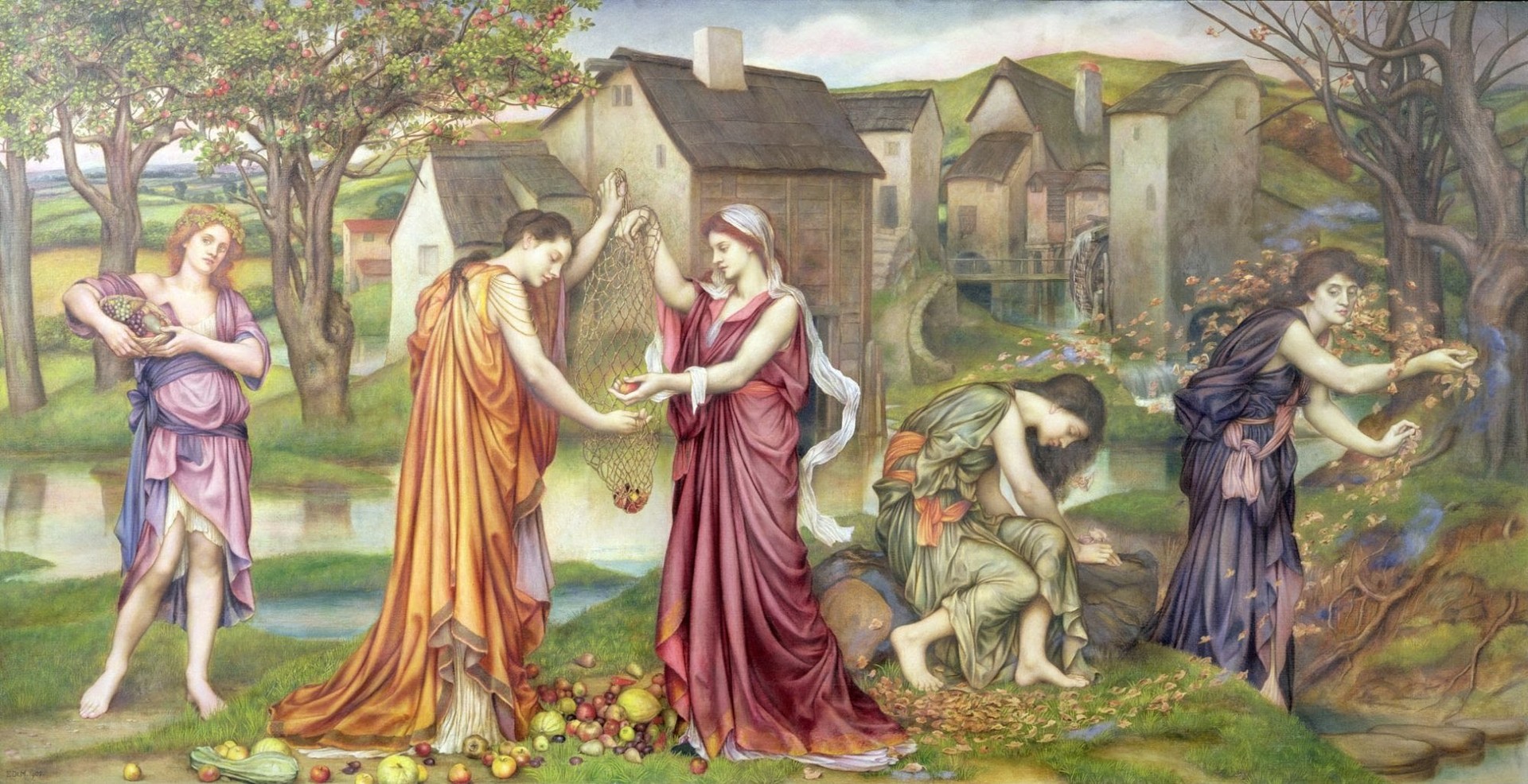 The Cadence of Autumn - by Evelyn De Morgan