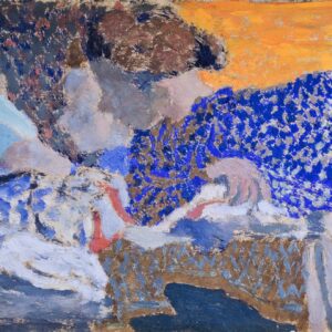 Two Seamstresses in the Workroom - by Édouard Vuillard
