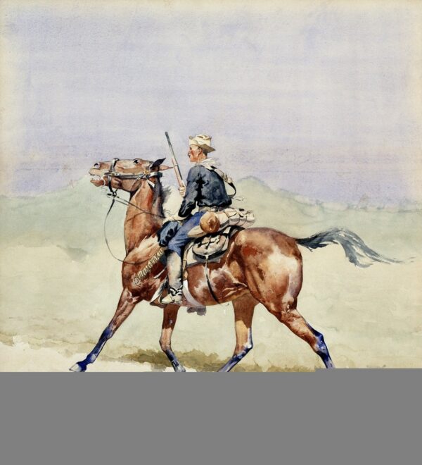 The Advance Guard - by Frederic Remington