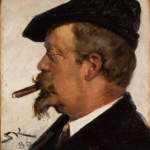 Vilhelm Rosenstand - by Peder Severin Krøyer