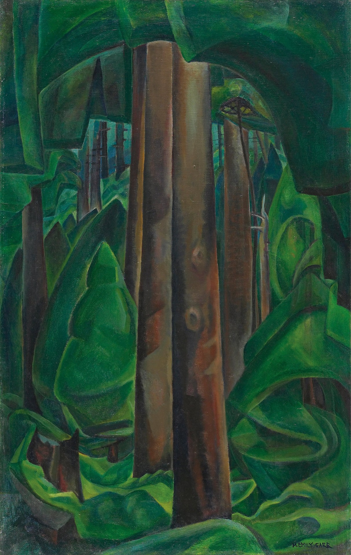 Inside a Forest II - by Emily Carr
