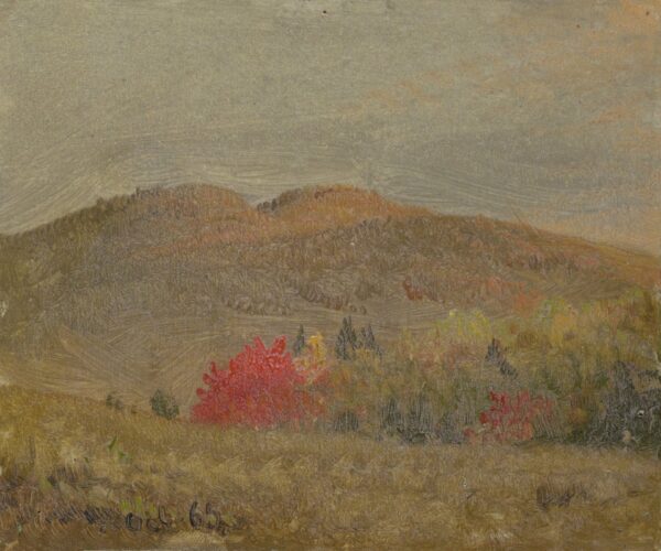 Autumn Landscape (Vermont) - by Frederic Edwin Church