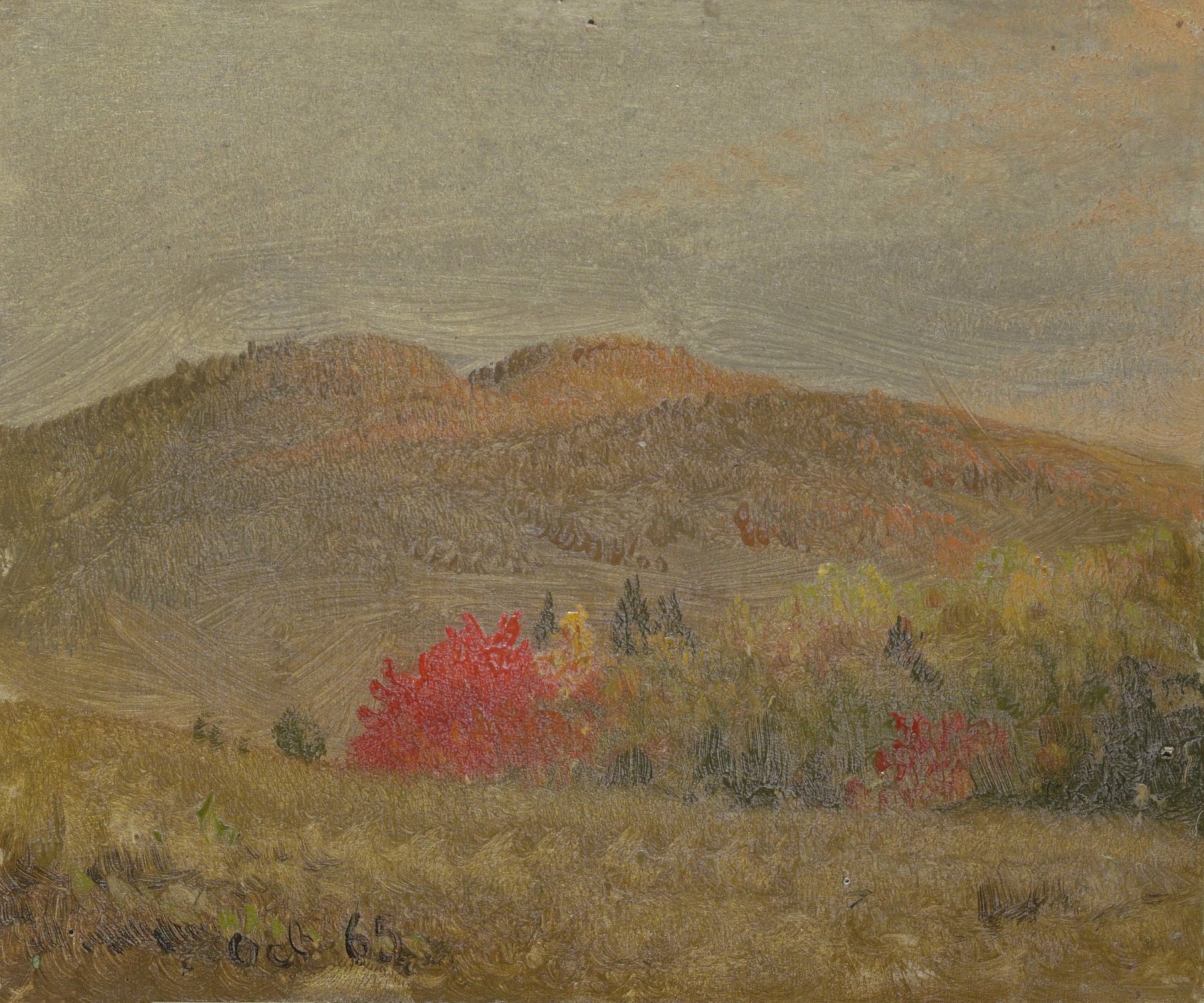 Autumn Landscape (Vermont) - by Frederic Edwin Church