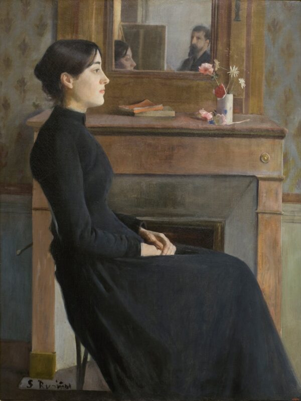 Female Figure - Santiago Rusiñol
