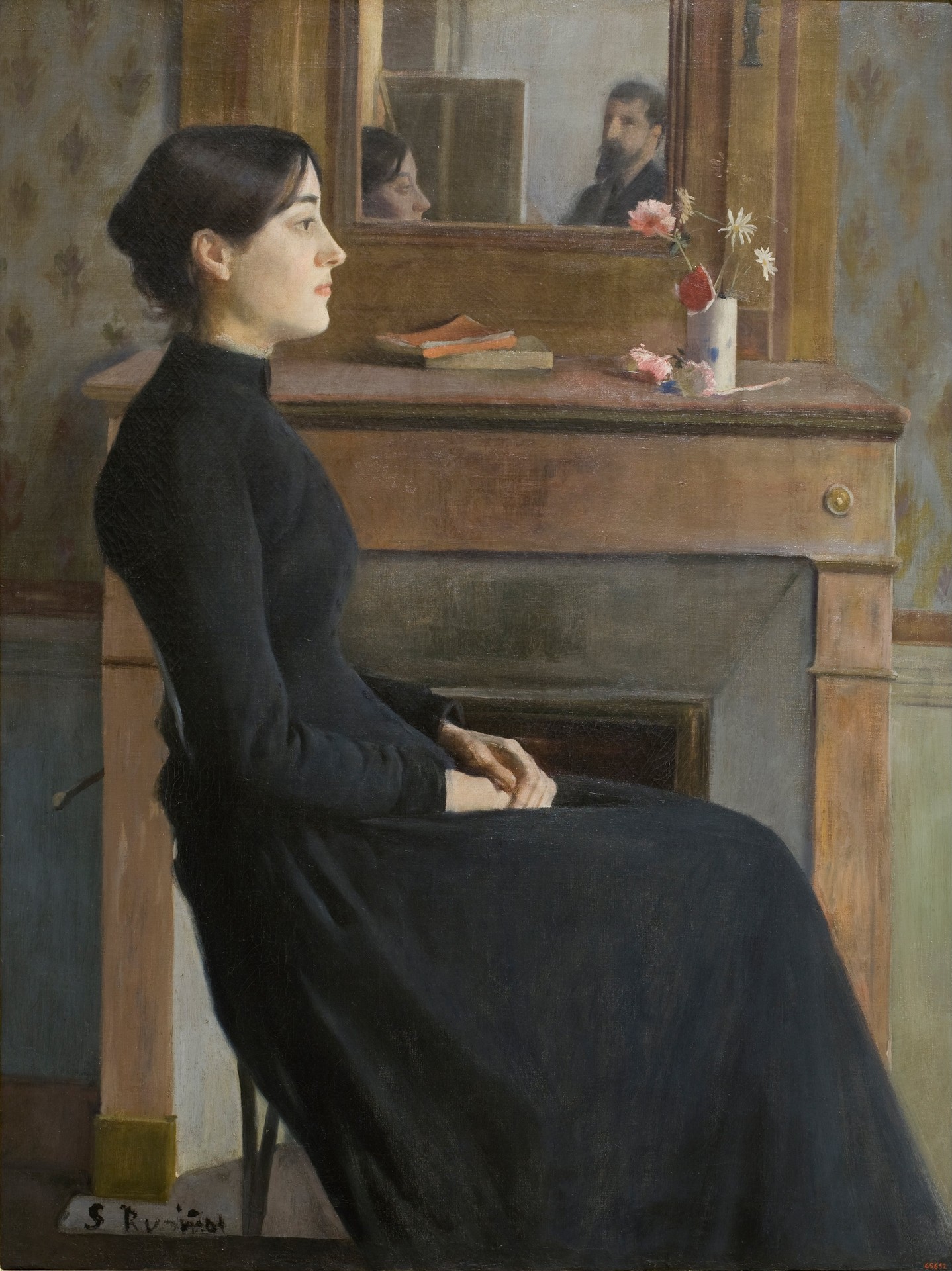 Female Figure - Santiago Rusiñol