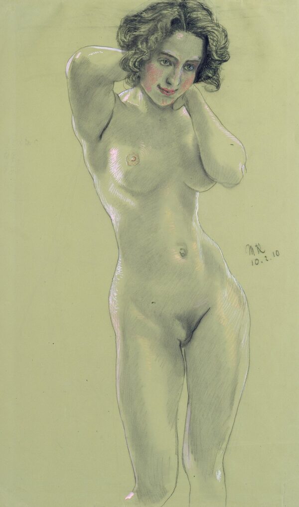 Female Nude - Max Klinger