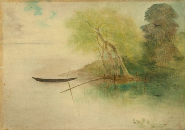 Entrance to the Canal - by Abanindranath Tagore