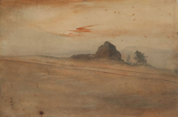Darjeeling, Himalaya Railway - by Abanindranath Tagore
