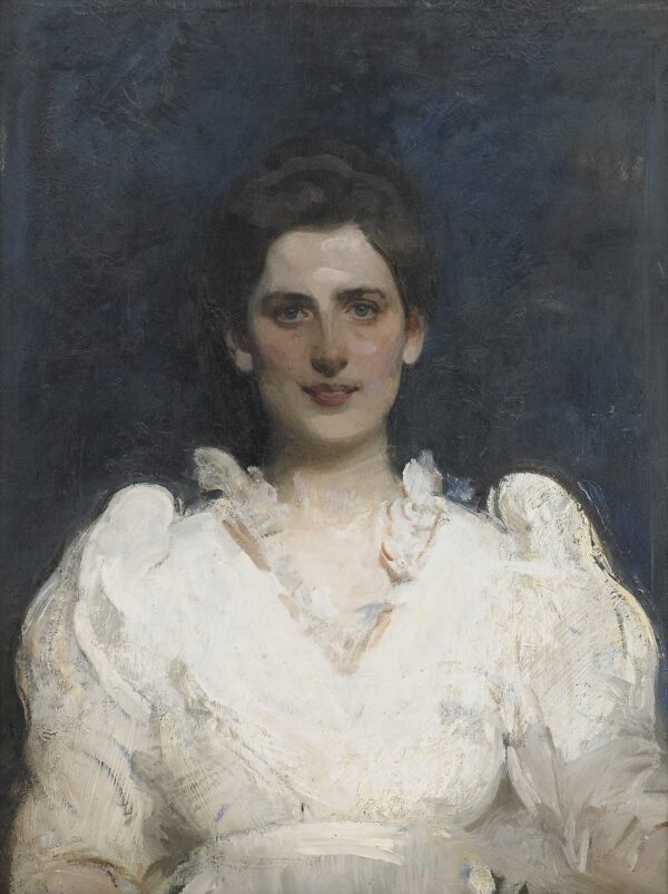 Portrait of a Lady - by Abbott Handerson Thayer