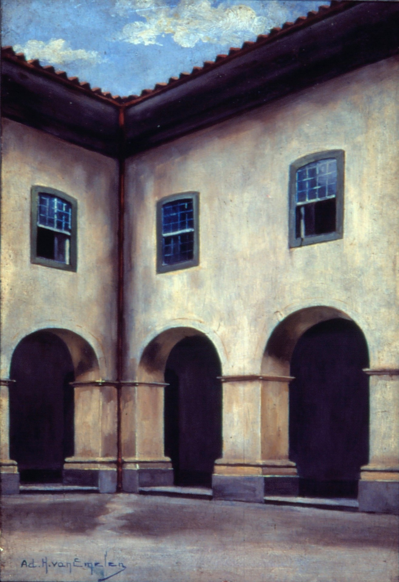 Velhas Arcadas (Faculdade de Direito de São Paulo) - by Adrien Henri Vital van Emelen