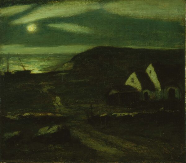 Fisherman's Hut - by Albert Pinkham Ryder