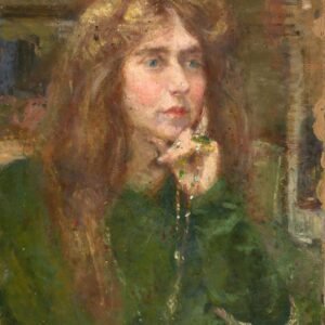 Natalie with Necklace - by Alice Pike Barney