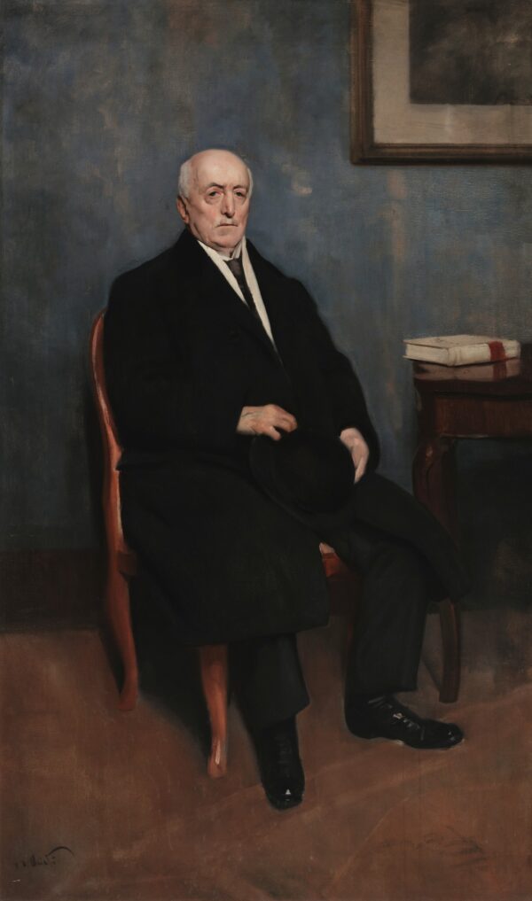Portrait of Luigi Bertarelli - by Ambrogio Antonio Alciati