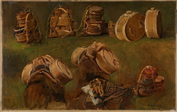 Study of Pack Saddles and other Objects - by Anders Askevold