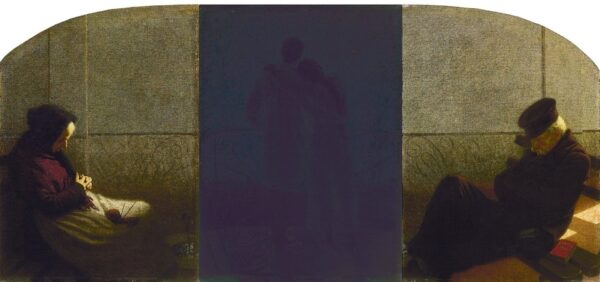 Dream and Reality (Triptych) - by Angelo Morbelli