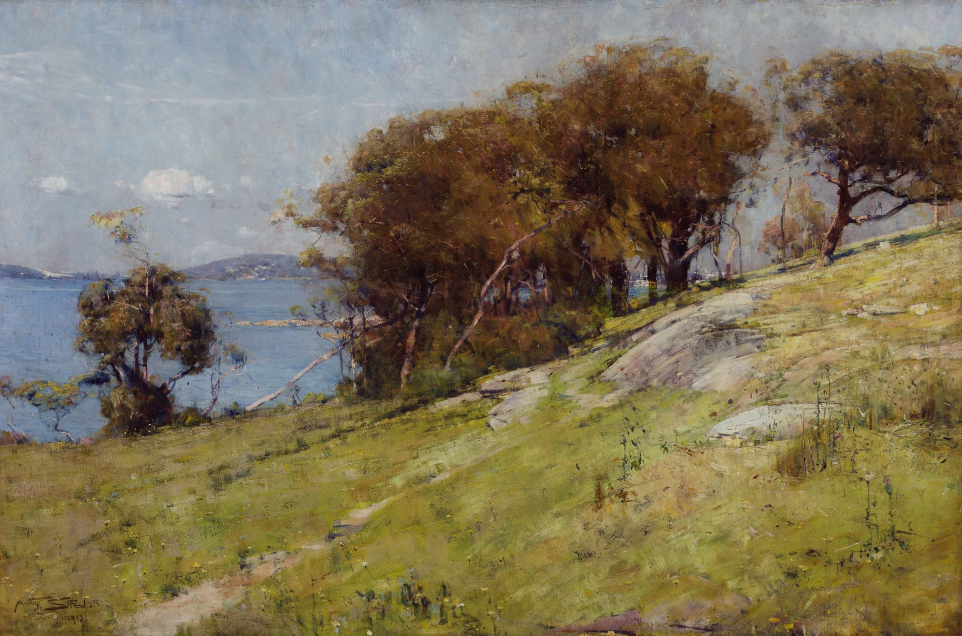 Cremorne Pastoral - by Arthur Streeton