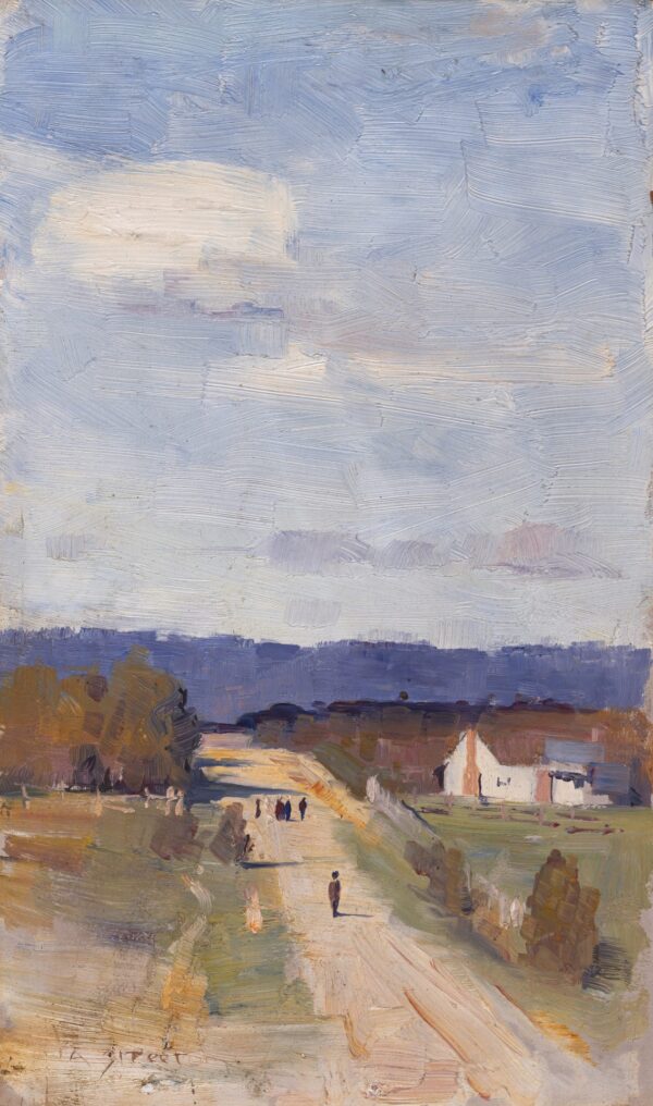 A Road to the Ranges - by Arthur Streeton