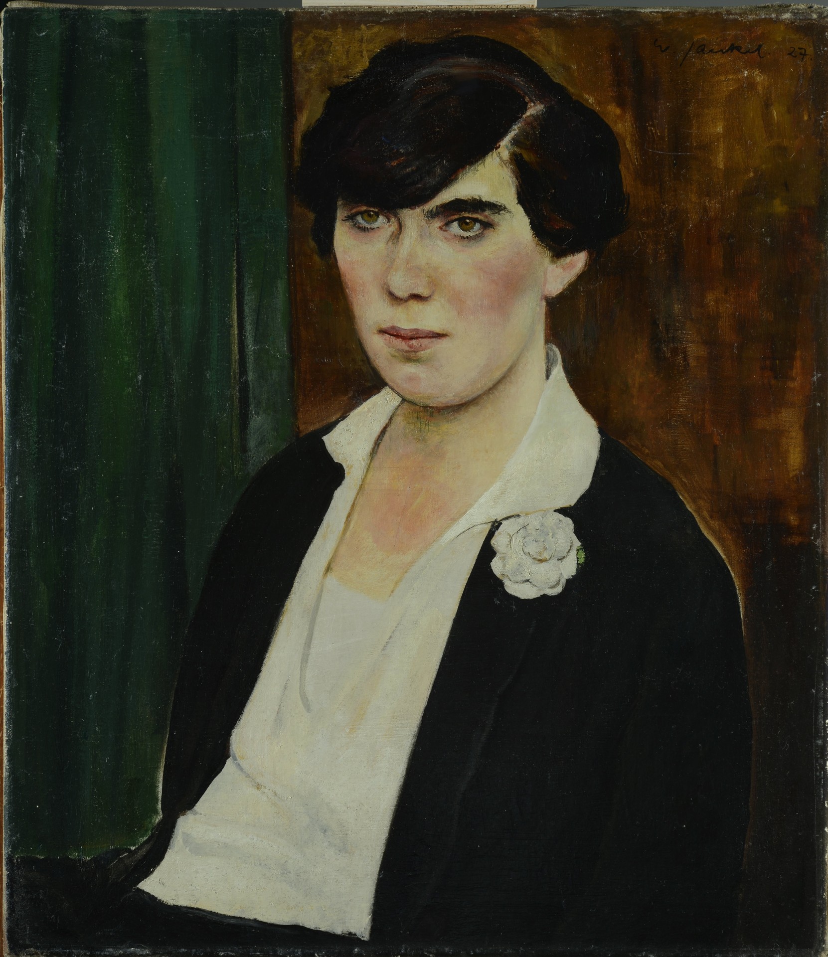 A Woman's Portrait - by Willy Jaeckel