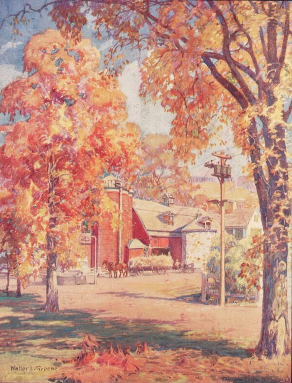 Electricity on the Farm - by Walter L. Greene