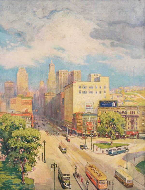Electricity Solves the Traffic Problems of Crowded City Streets - by Walter L. Greene