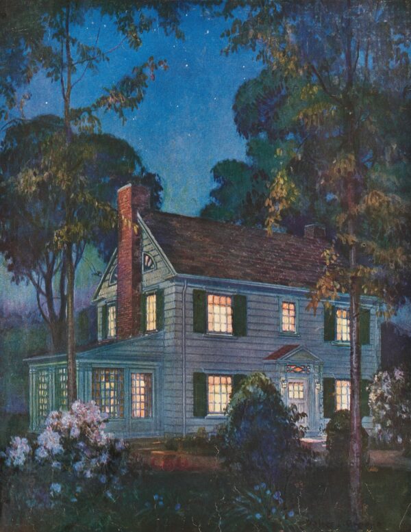 Electricity Makes Both Cottage and Mansion the Home of a Hundred Comforts - by Walter L. Greene